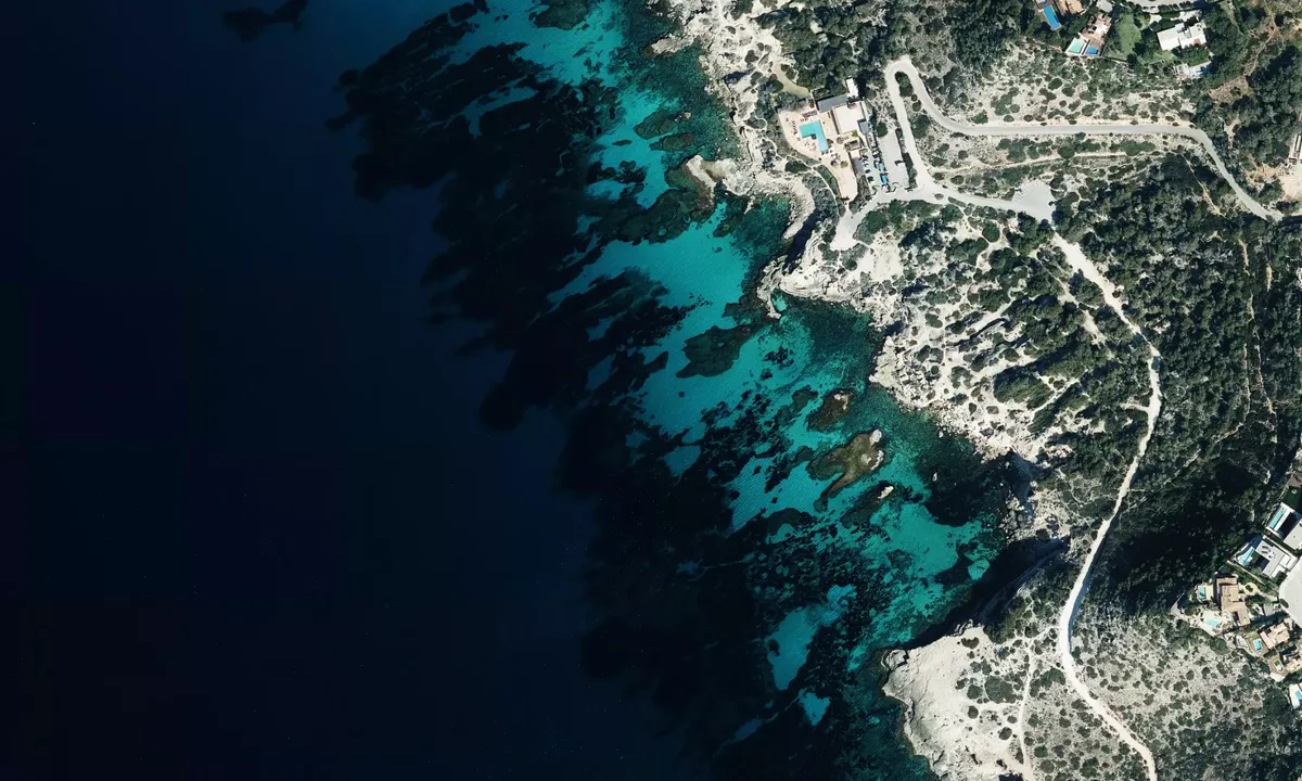 Flyfoto av Punta de Ses Olles