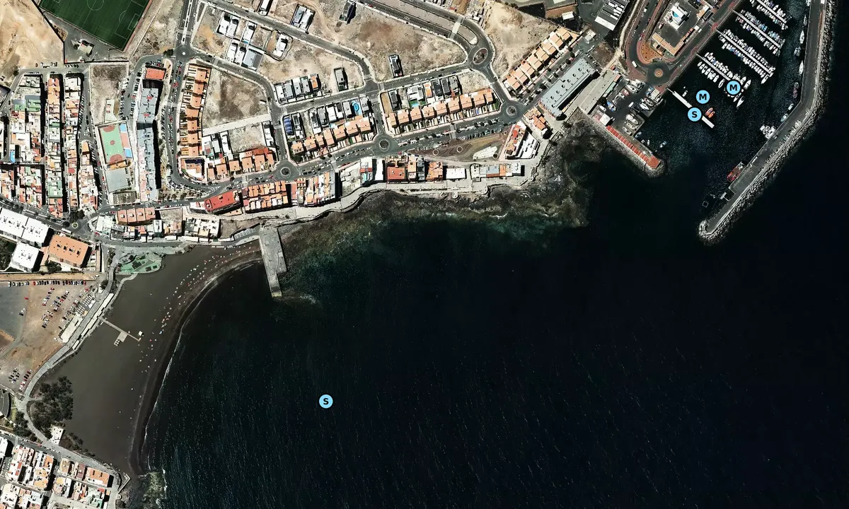 Satelite image of Punta de Taliarte