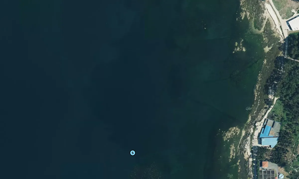 Satelite image of Punta de Tragove