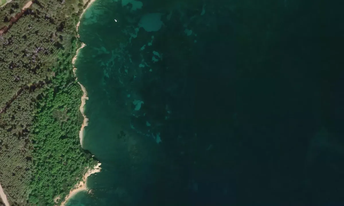 Flyfoto av Punta del Gallo Ovest