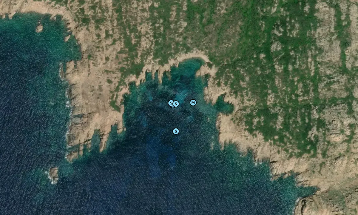 Satelite image of Punta dell Aquia