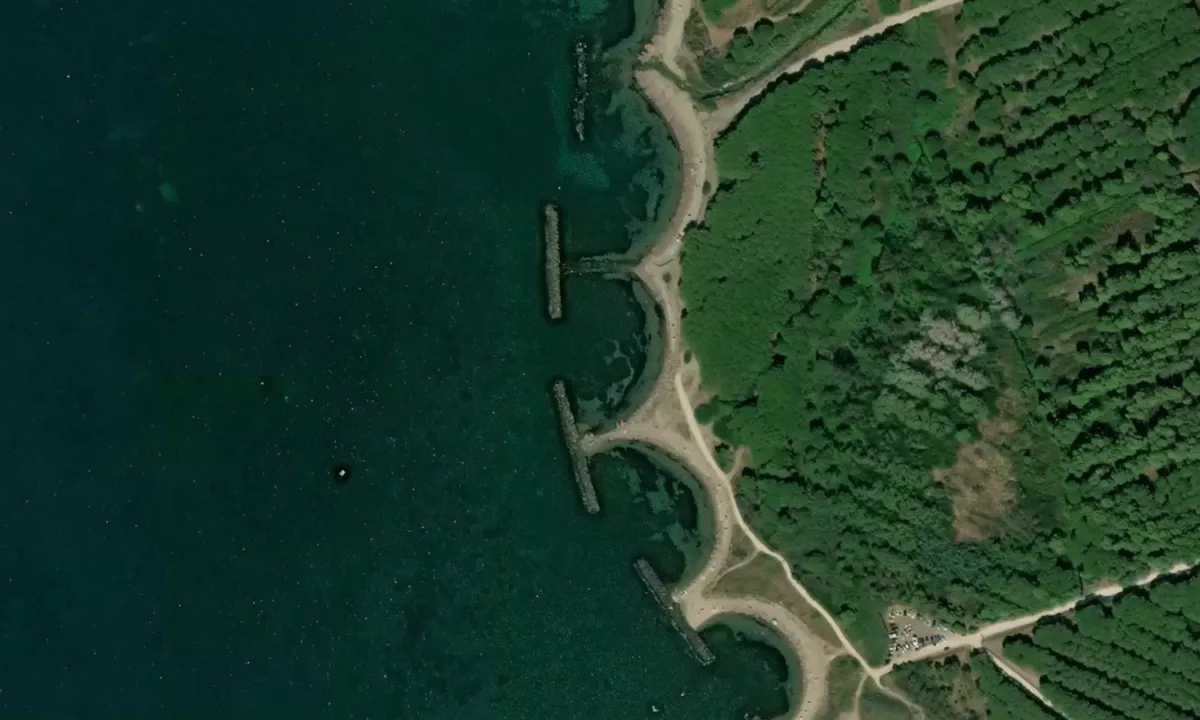 Satelite image of Punta delle Quaglie