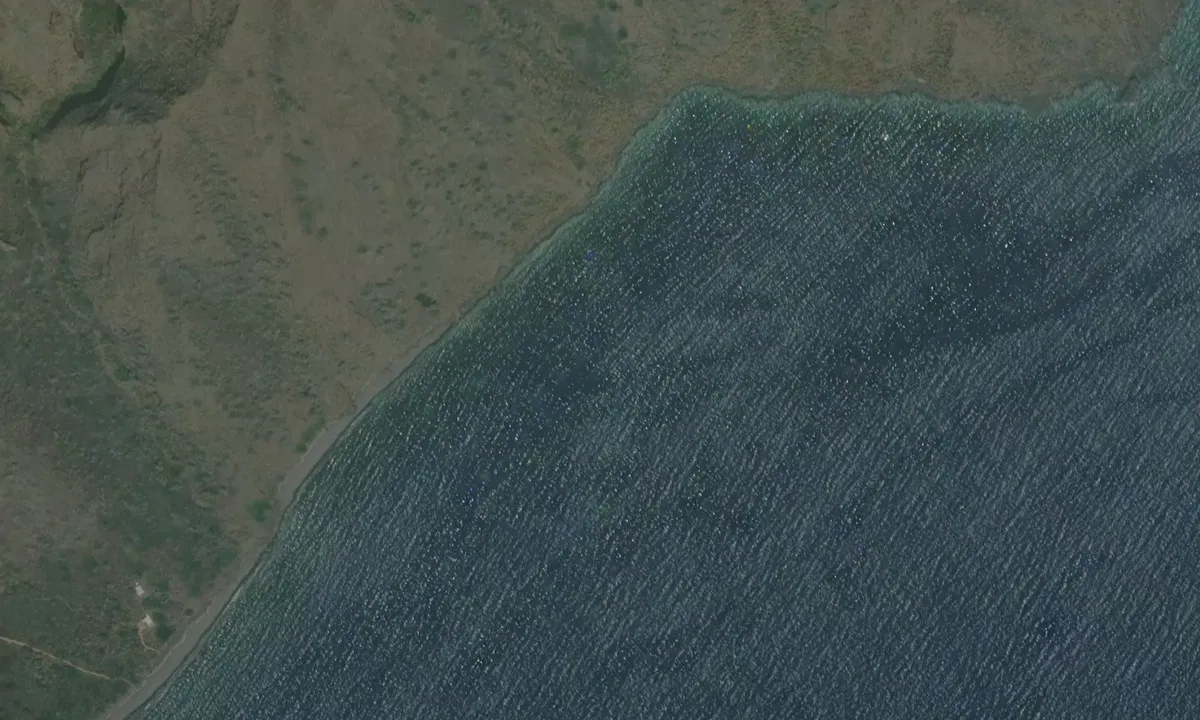 Flyfoto av Punta dell'Omo