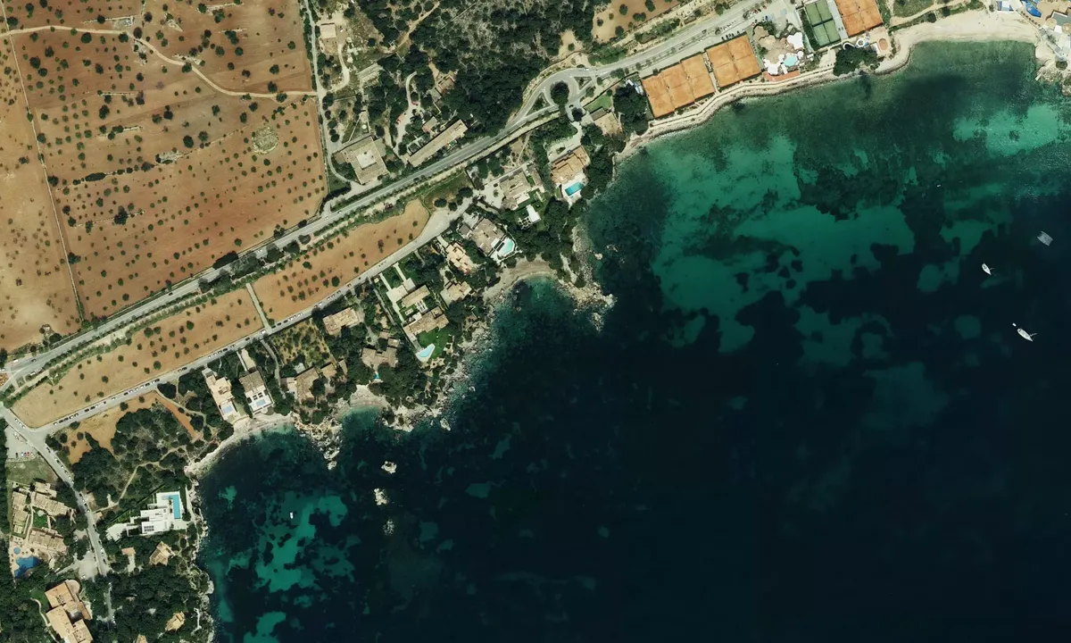Flyfoto av Punta des Carregador