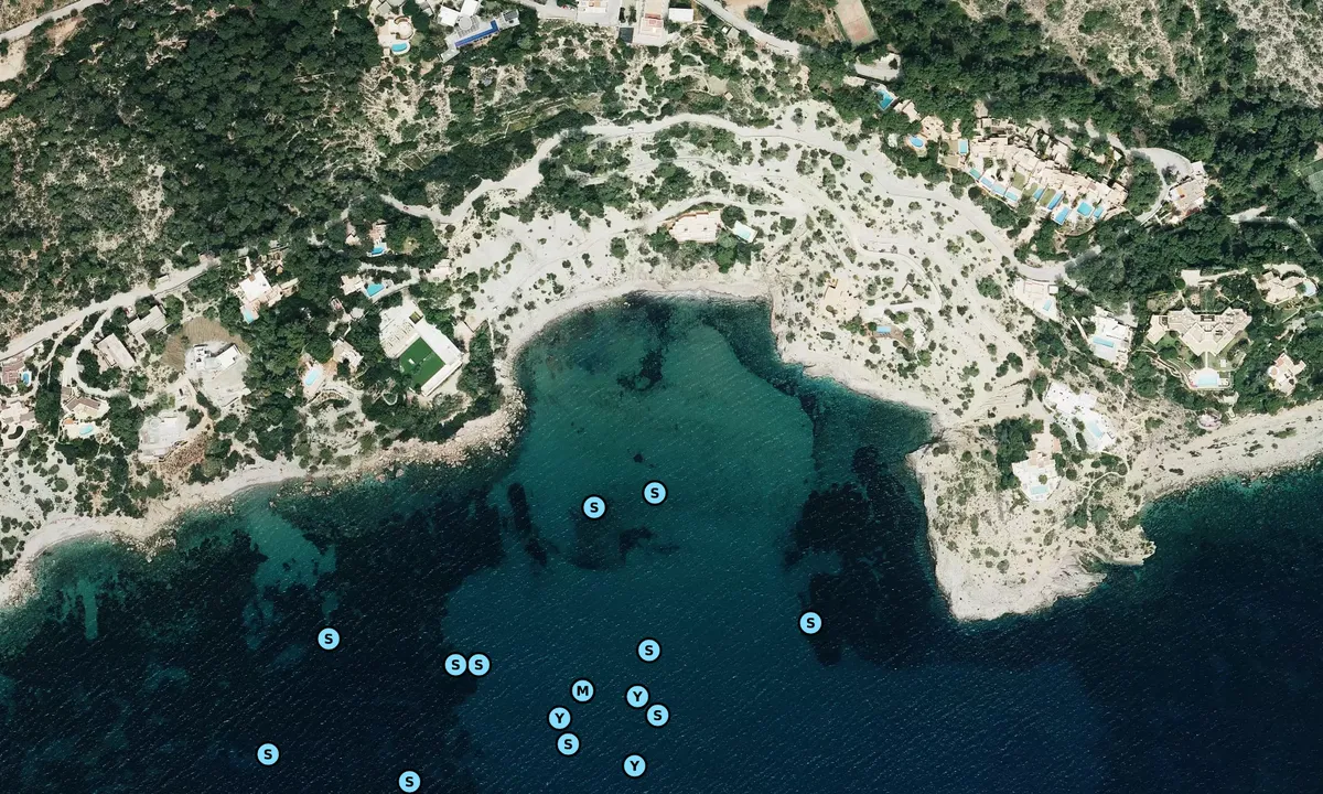 Satelite image of Punta des Llumbí