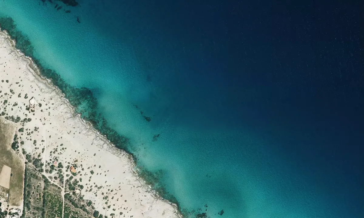 Flyfoto av Punta des Martinets