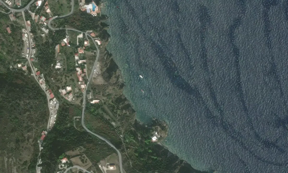 Flyfoto av Punta di Capistello Nord