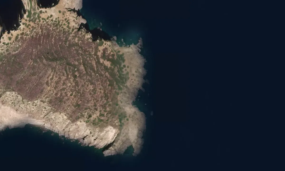 Flyfoto av Punta di Levante