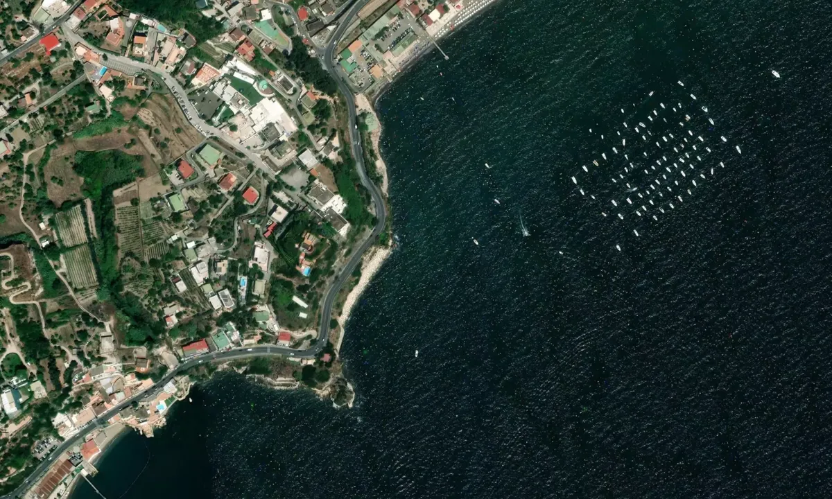 Flyfoto av Punta Epitaffio