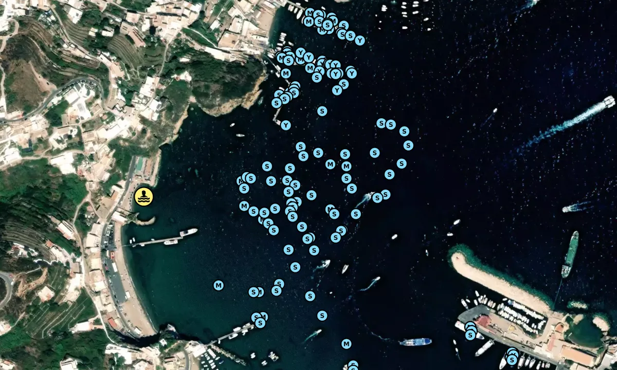 Satelite image of Punta Giancos