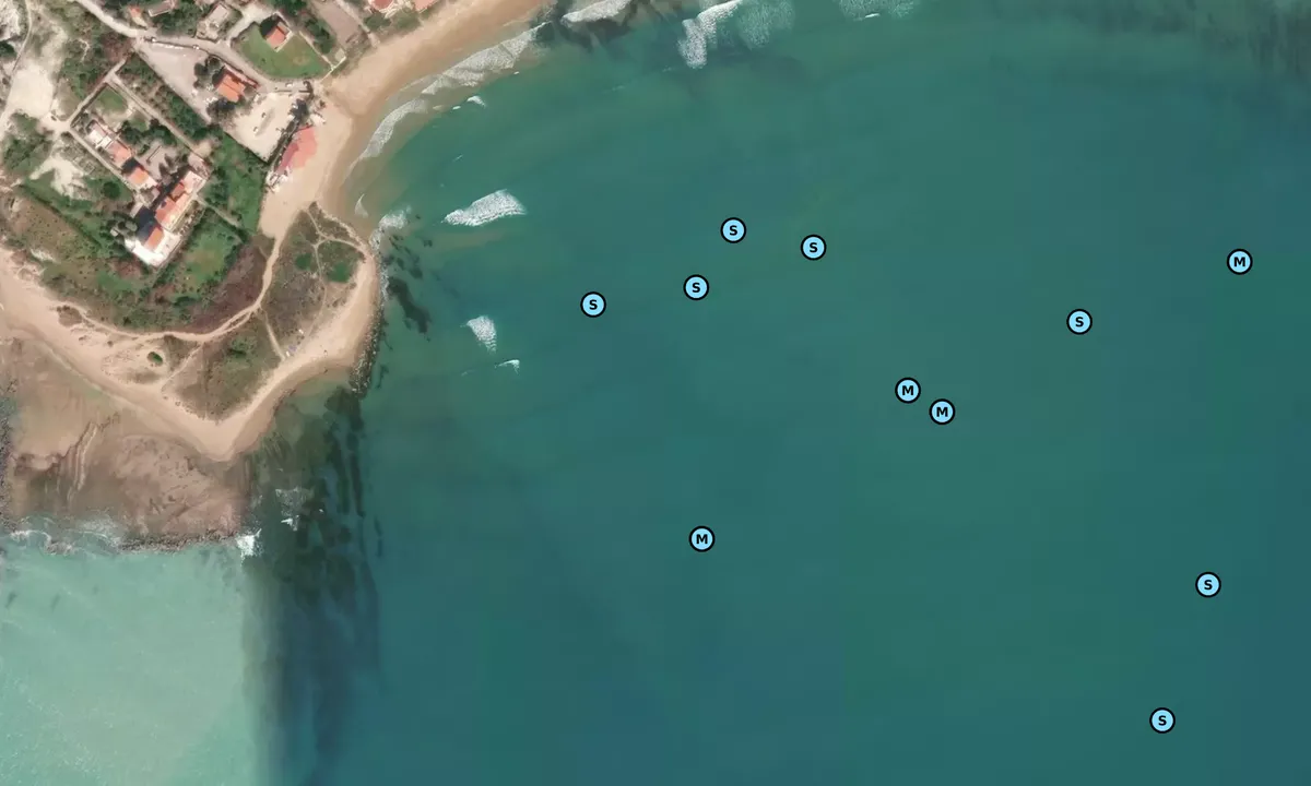 Satelite image of Punta Grande
