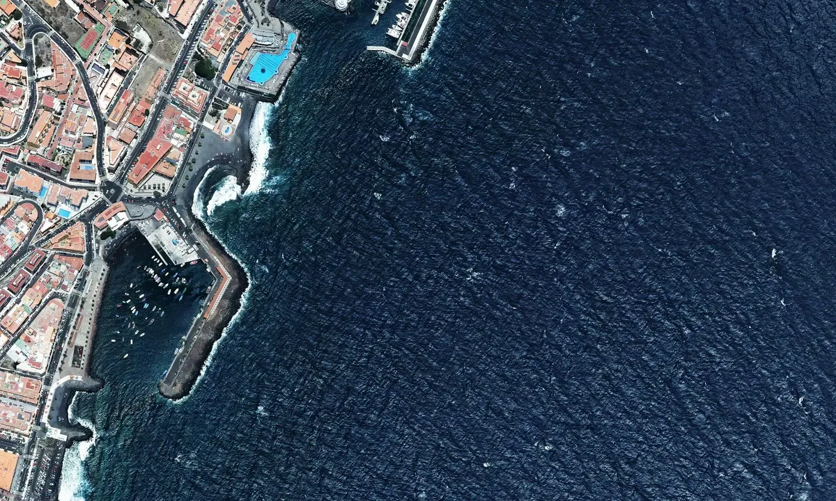 Satelite image of Punta Larga