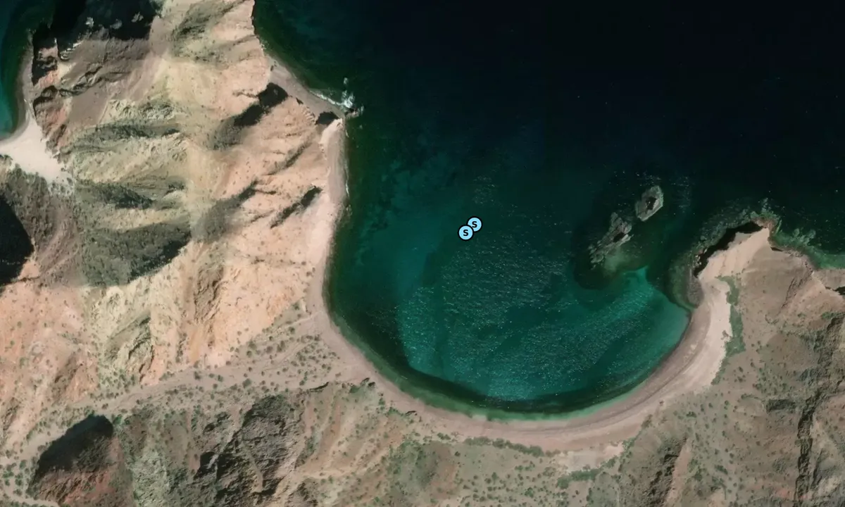 Satelite image of Punta Las Animas - East Slot