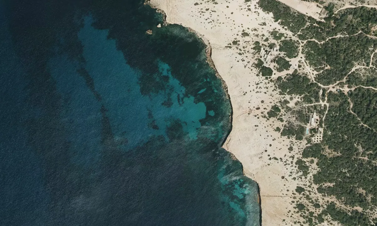 Flyfoto av Punta Negra - Cap de Barbaria