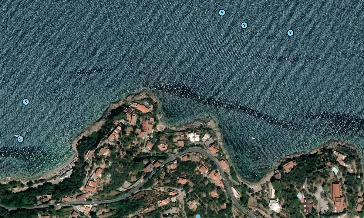 Satelite image of Punta Nera - Porto Santo Stefano