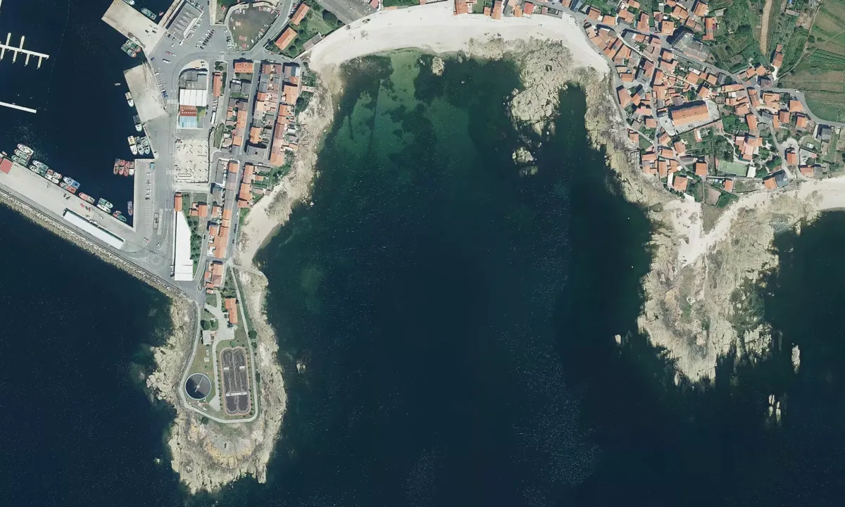 Flyfoto av Punta Piñeiron