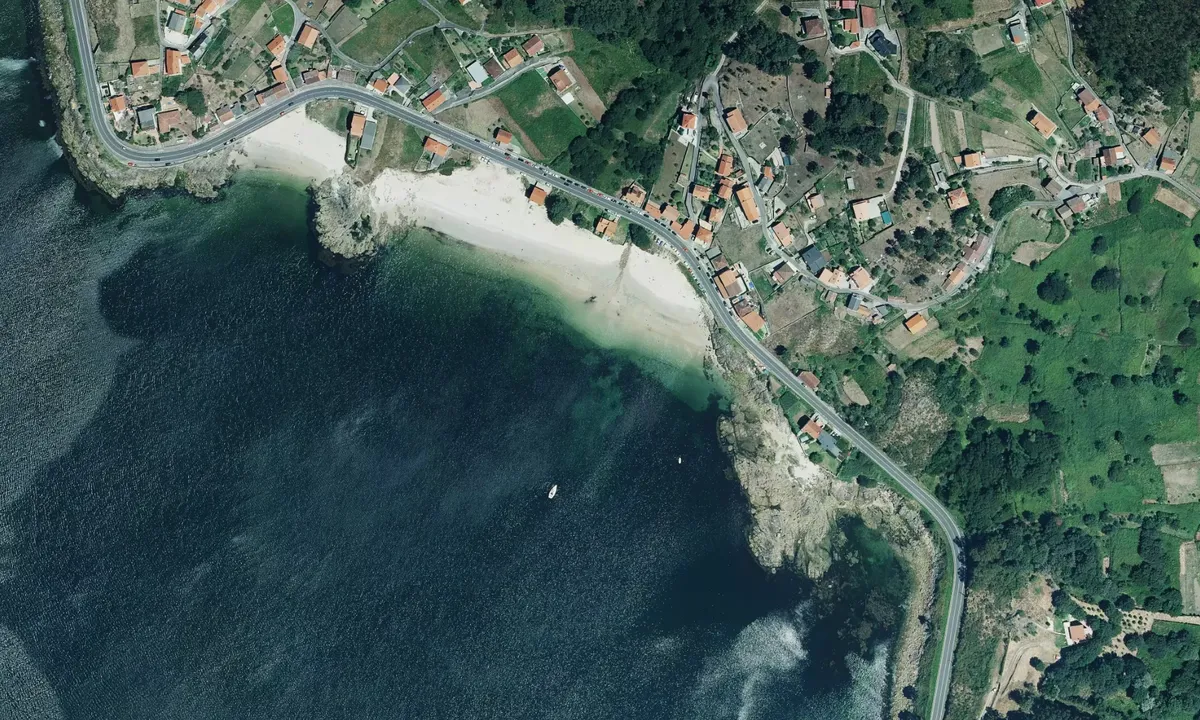 Flyfoto av Punta Polveira