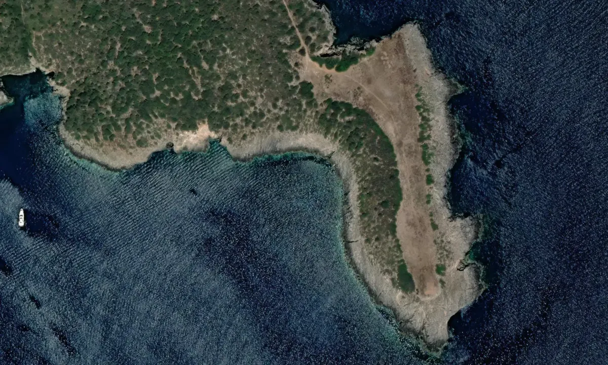 Flyfoto av Punta San Francesco