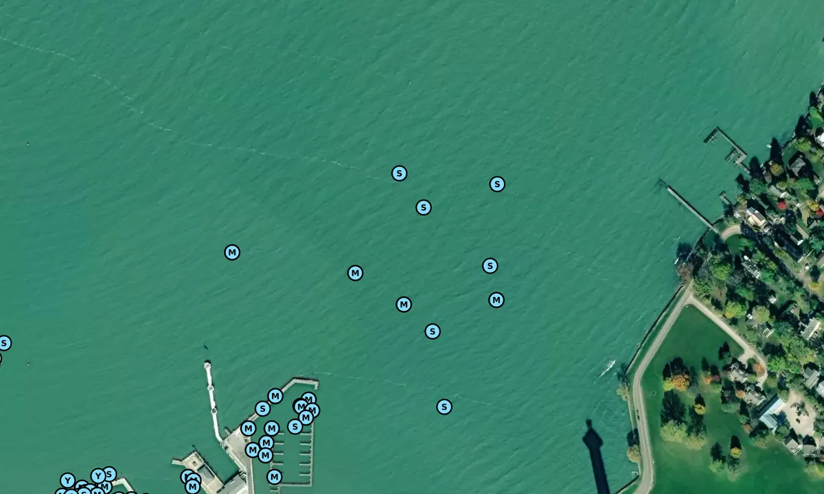 Satelite image of Put In Bay