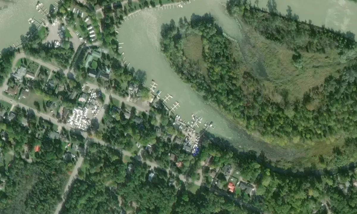 Satelite image of Put In Cove Marina