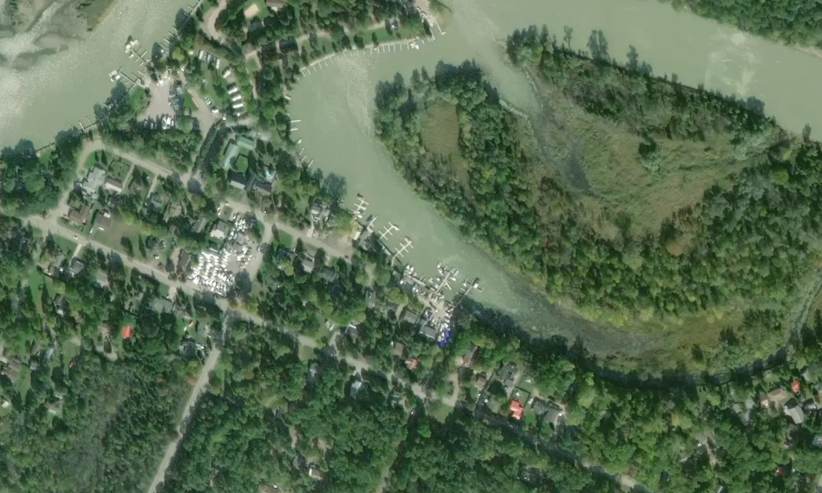 Flyfoto av Put In Cove Marina
