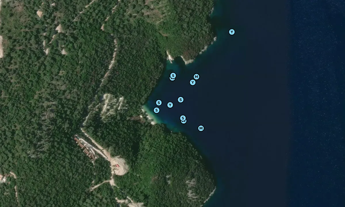 Satelite image of Python Cove
