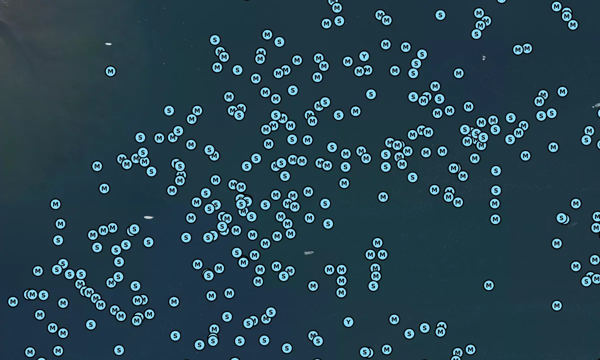 Satelite image of Quartermaster Inner Harbor