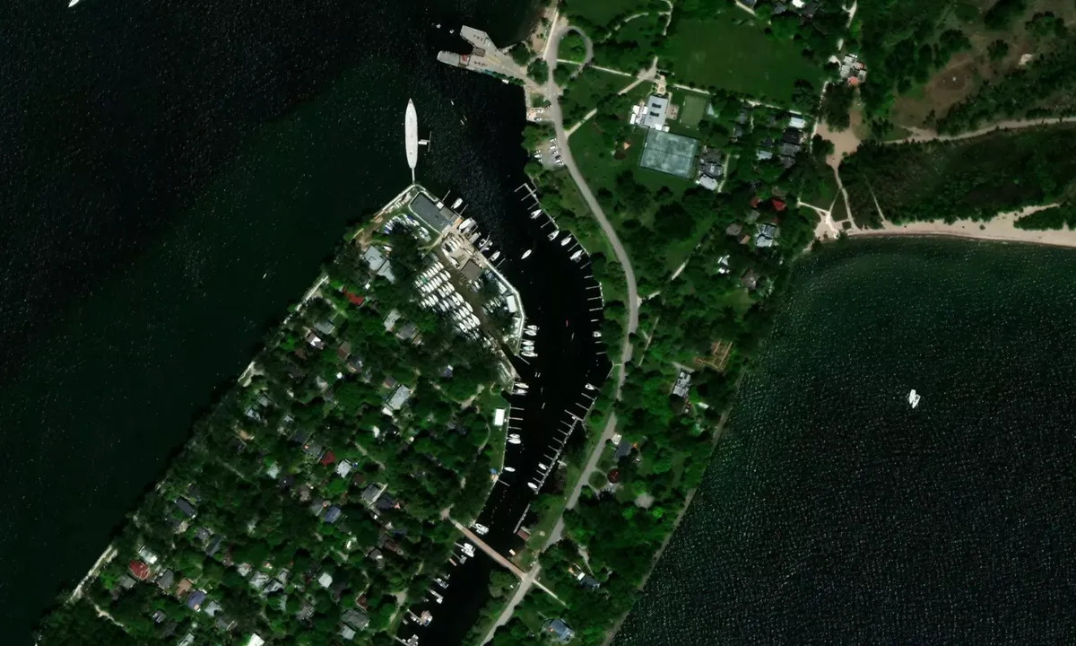Flyfoto av Queen City Yacht Club