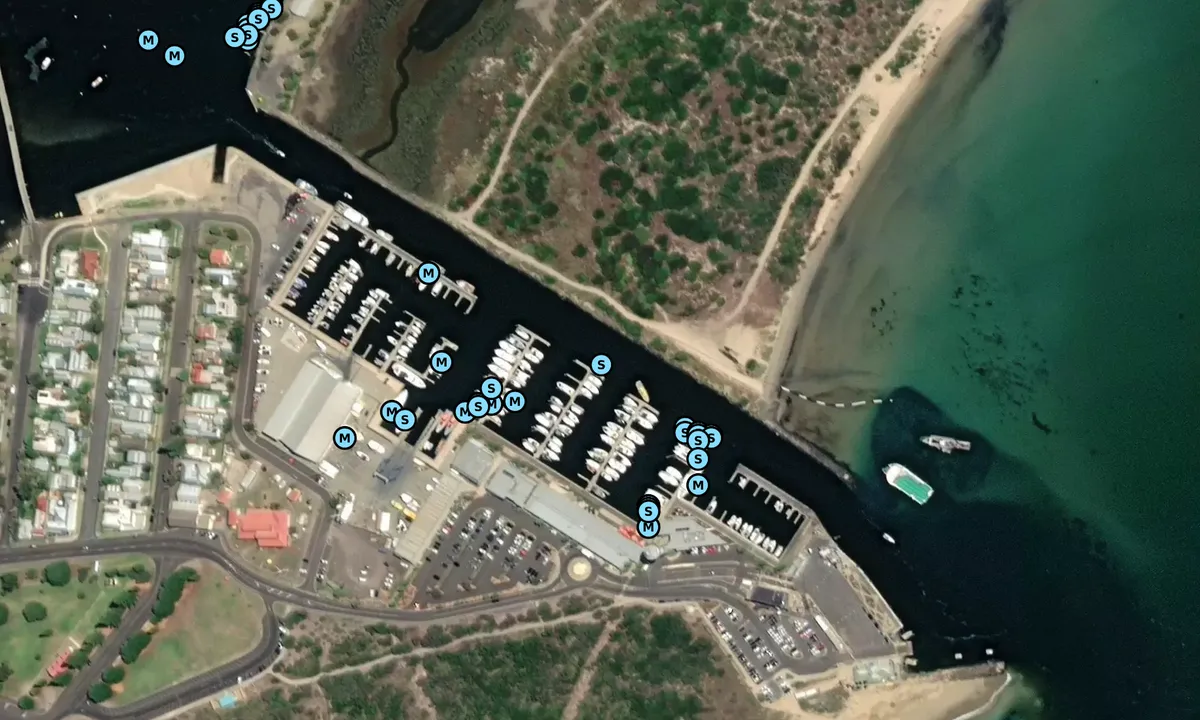Flyfoto av Queenscliff Harbour 1