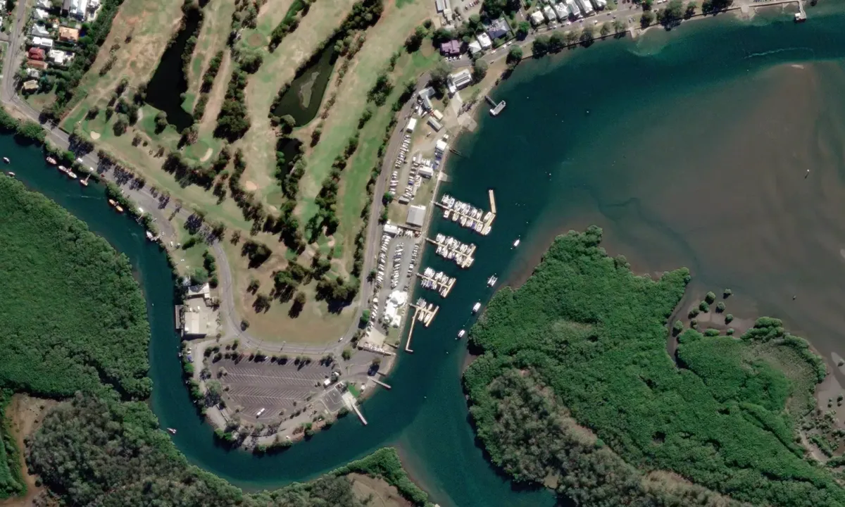 Flyfoto av Queensland Cruising Yacht Club