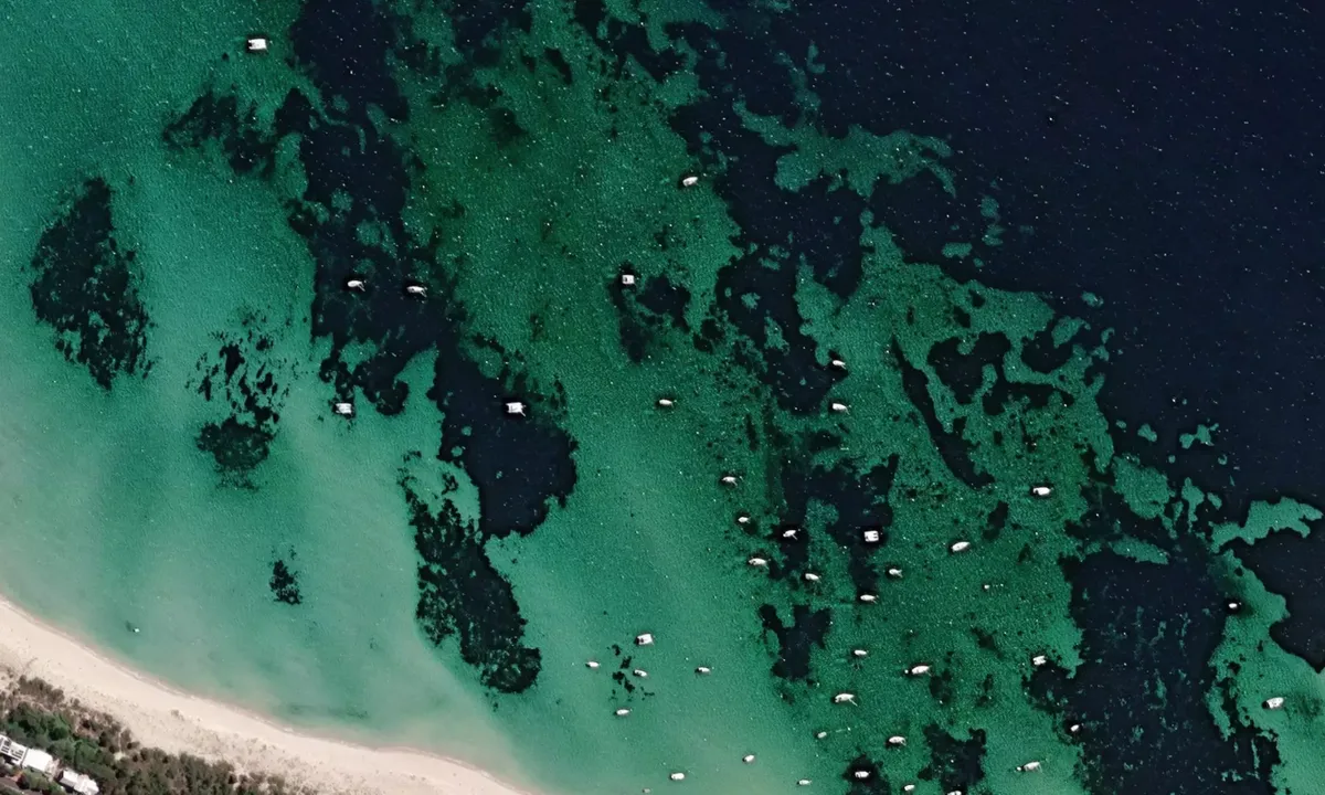 Flyfoto av Quindalup