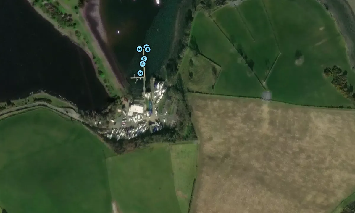 Satelite image of Quoile Yacht Club