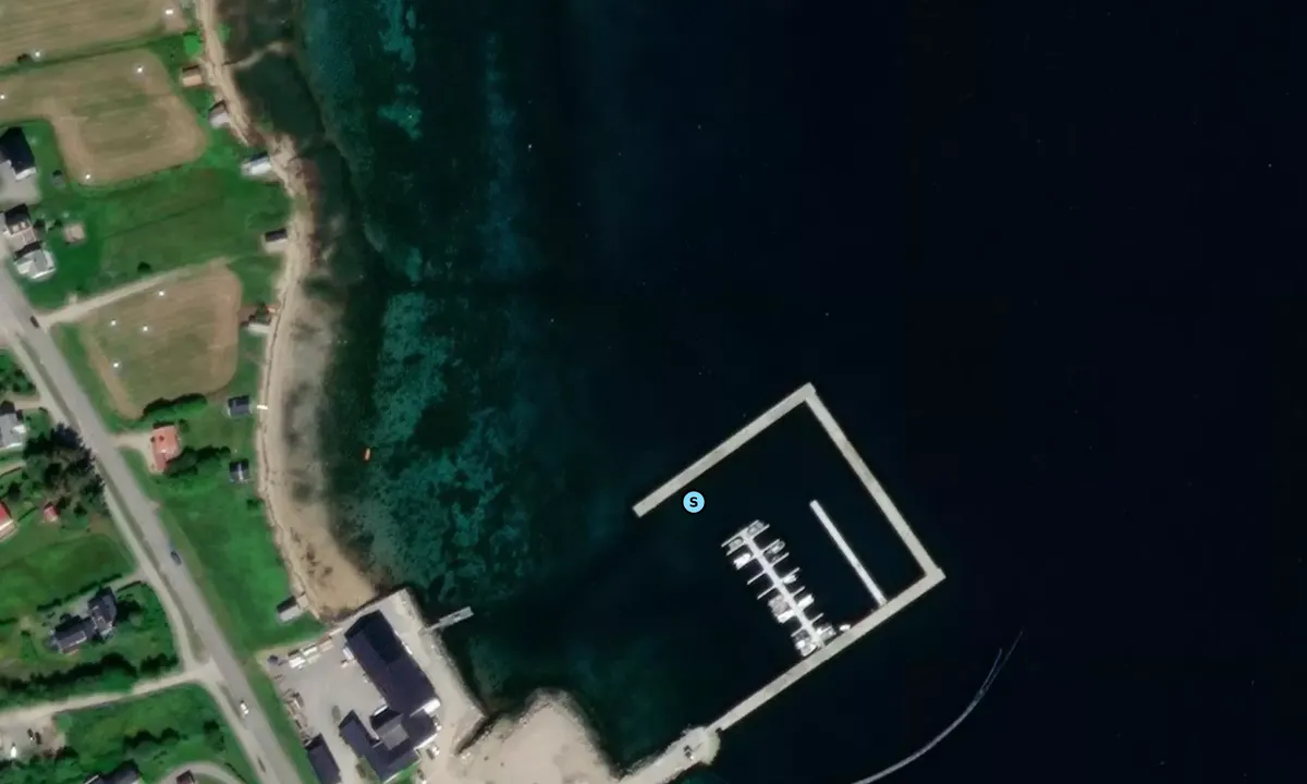 Satelite image of Rabben marina - temporarily closed