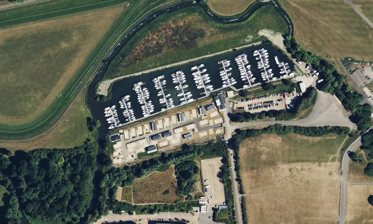 Satelite image of Racecourse Marina