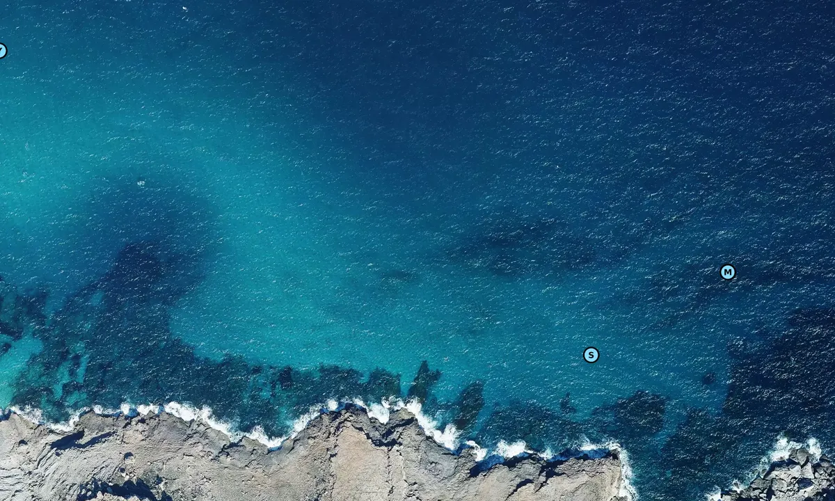 Satelite image of Raco De Llan, N Off Cap Des Freu