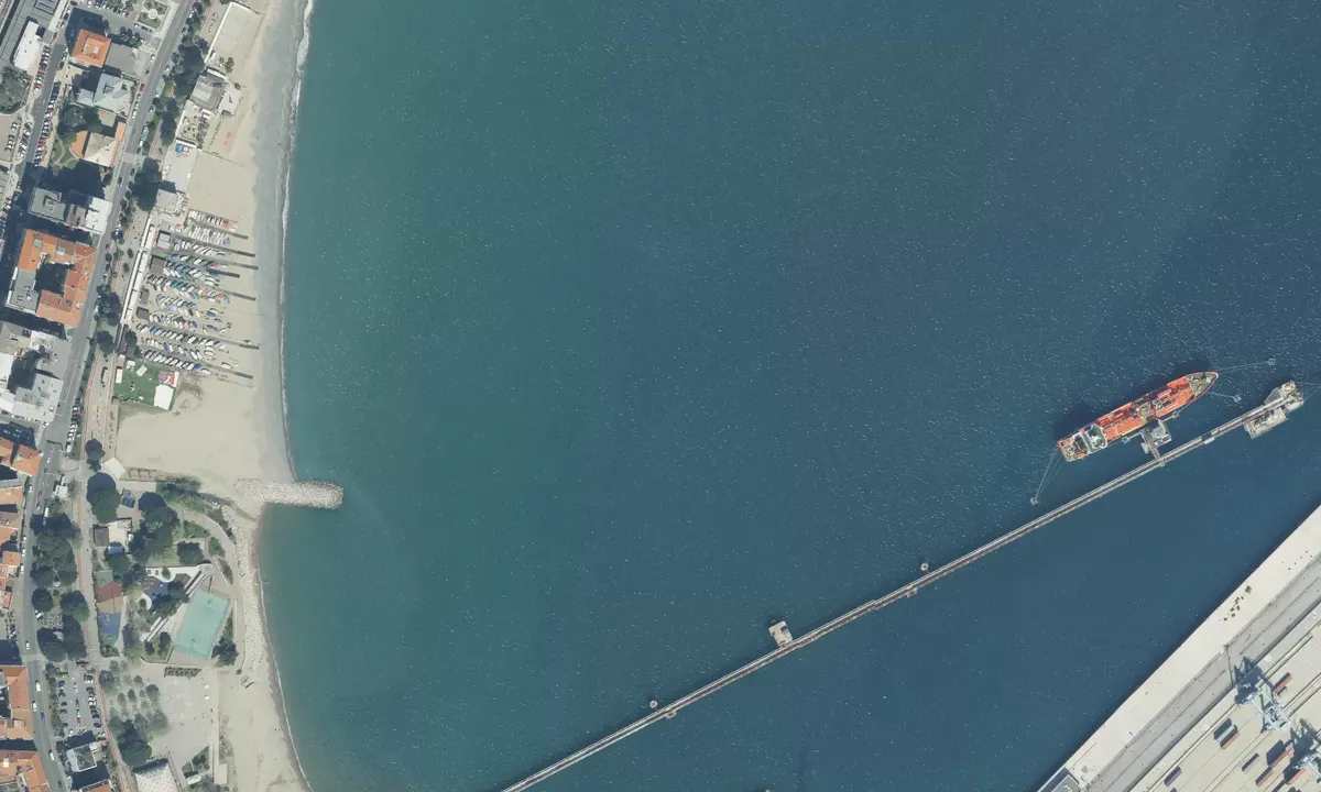 Satelite image of Rada di Vado