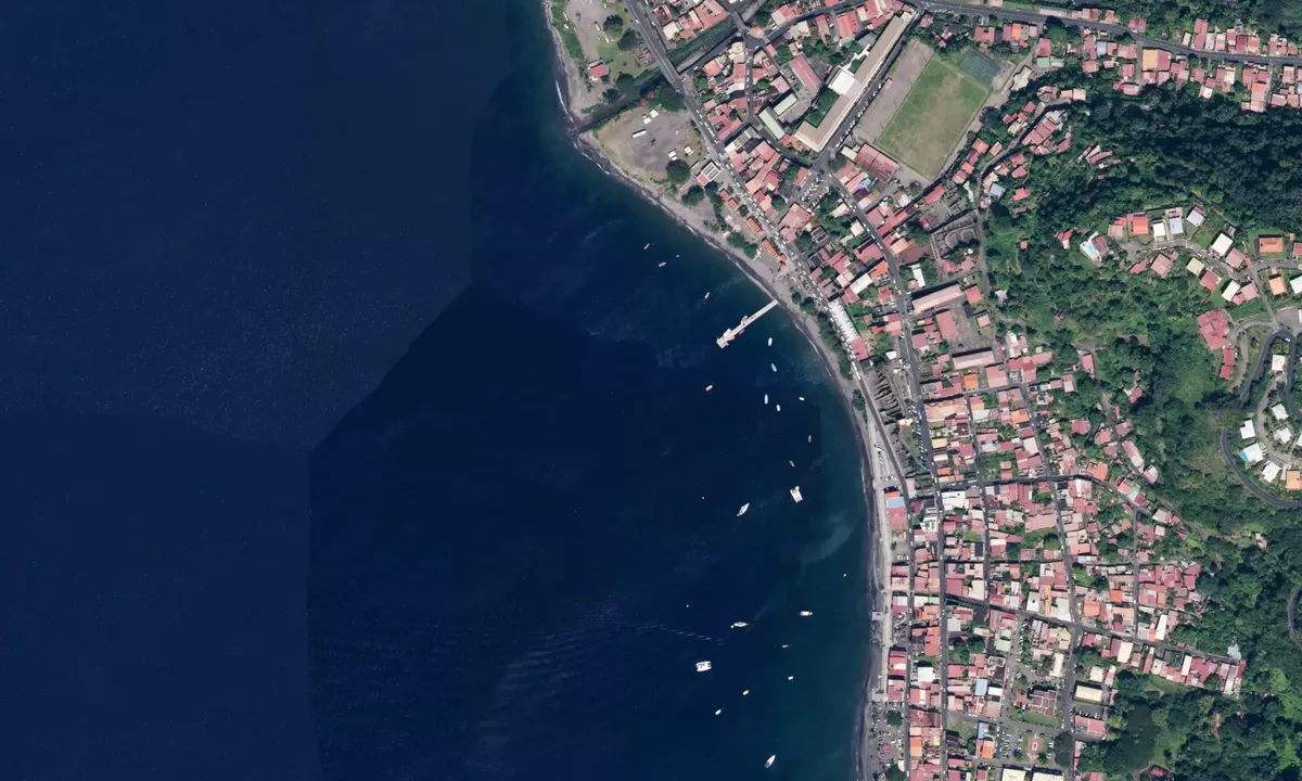 Flyfoto av Rade de Saint-Pierre Nord