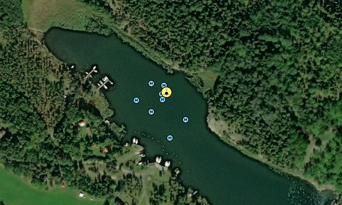 Satelite image of Raggarön - SXK Uppsala-Roslagen bouy