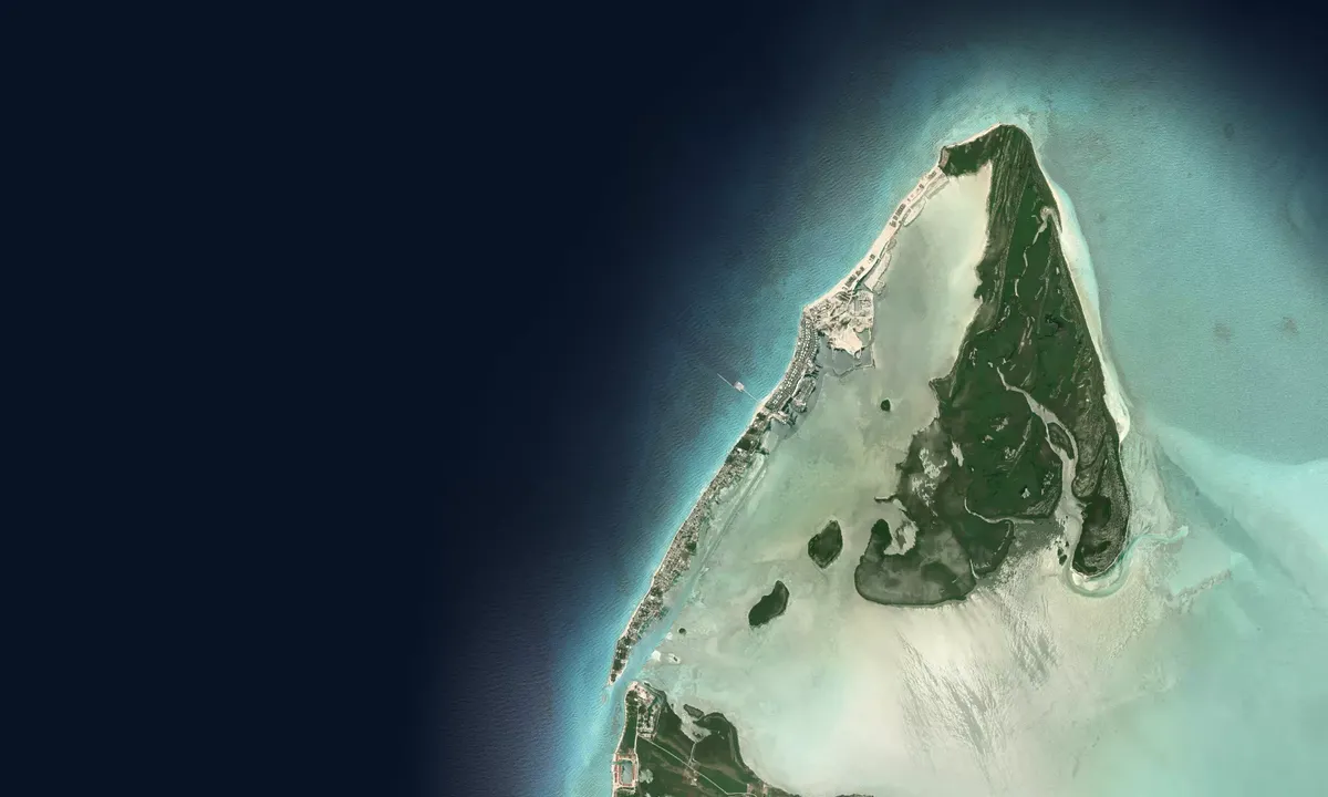Flyfoto av Rainbow Reef