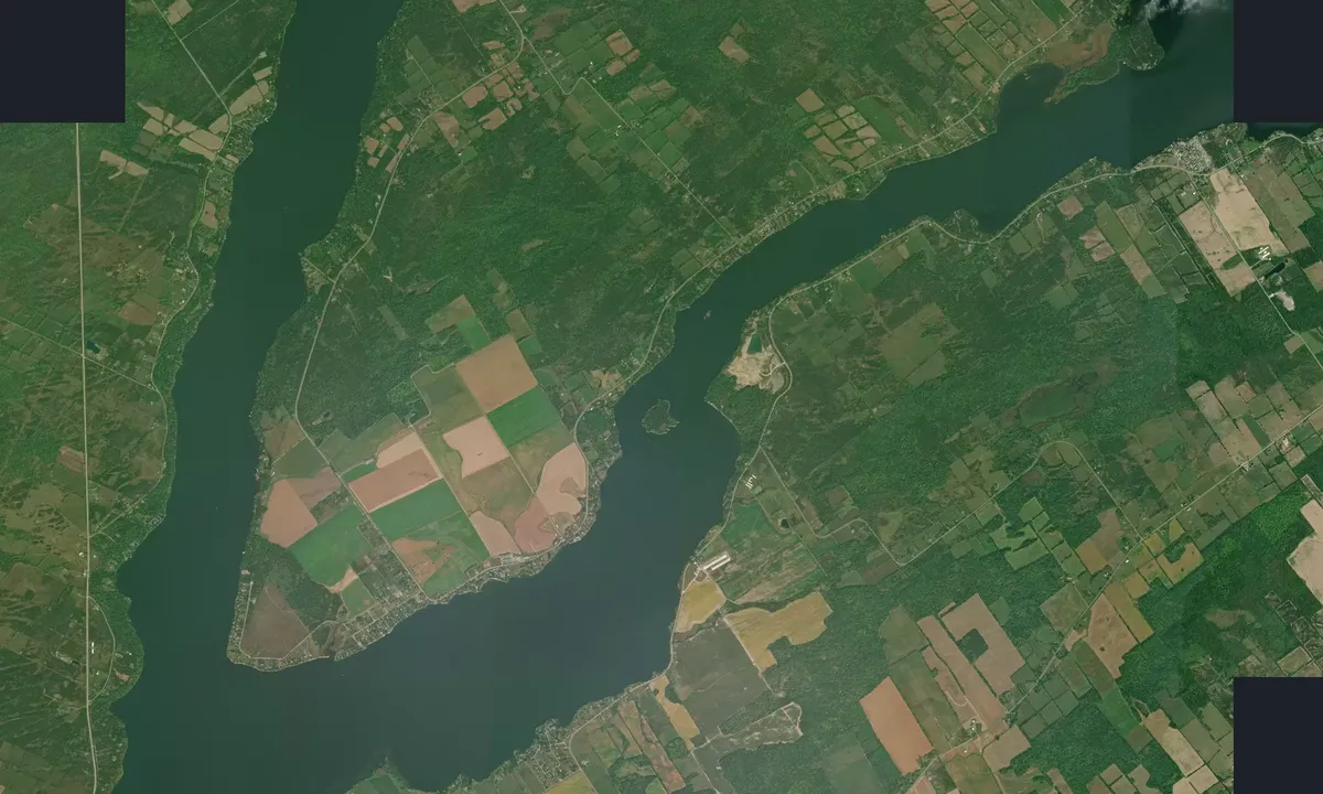 Flyfoto av Ram Island - Hay Bay