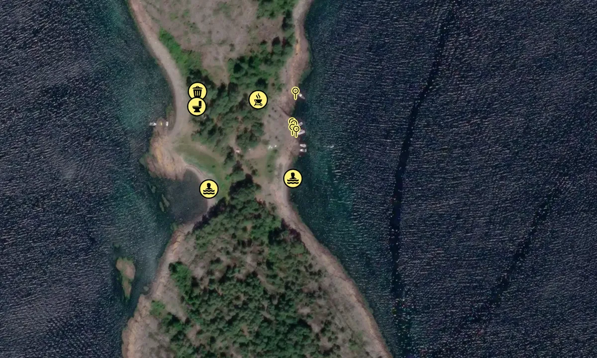 Satelite image of Ramsholmen