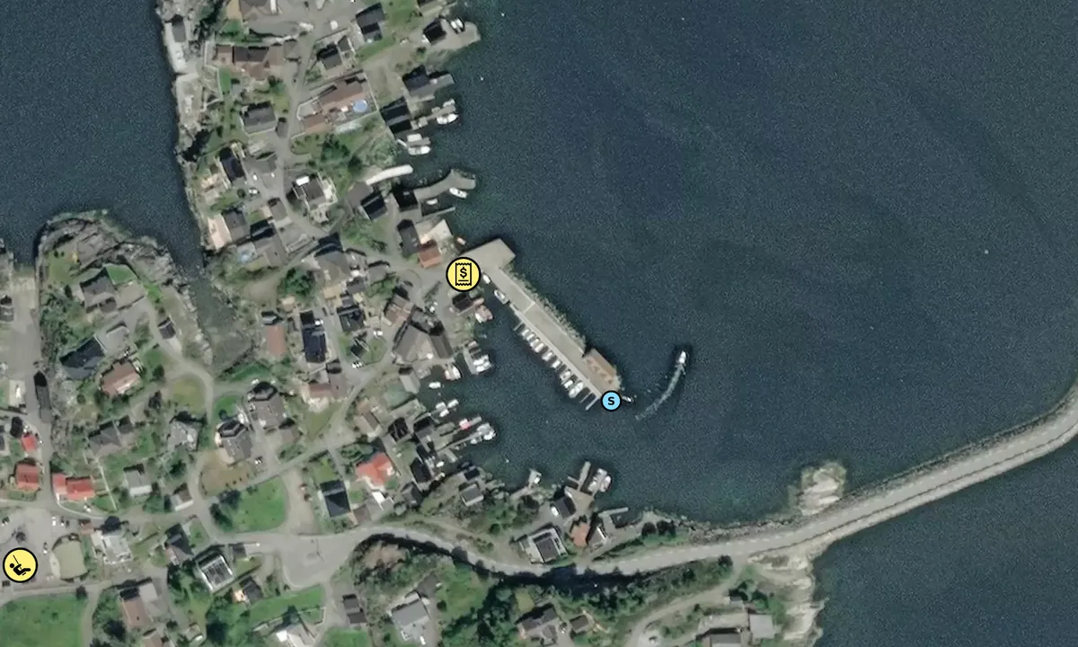 Satelite image of Ramsøy kai