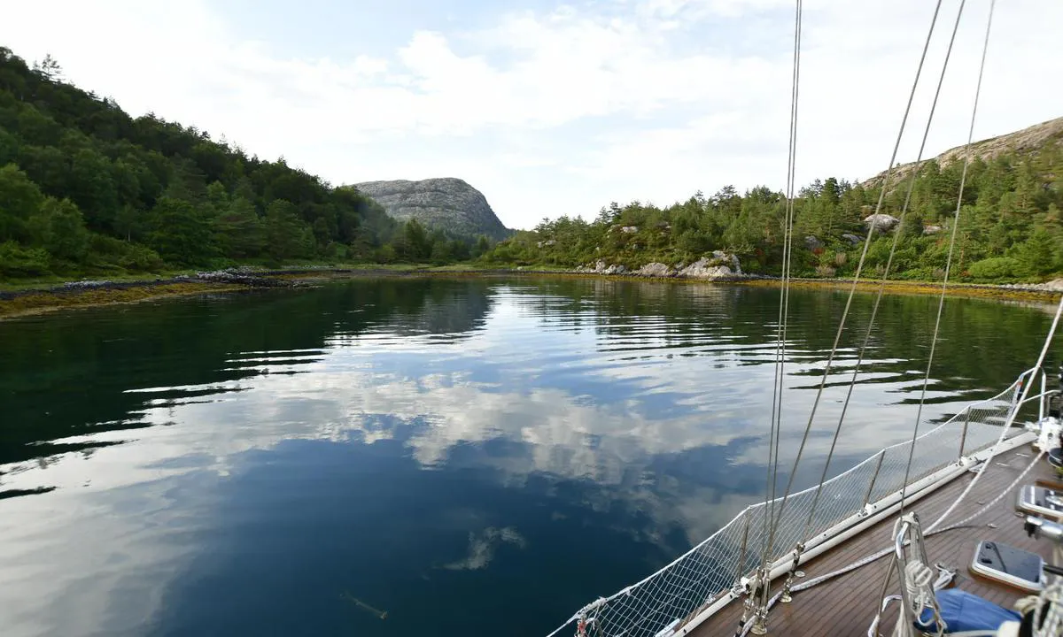 Ramsvika: Idyllisk