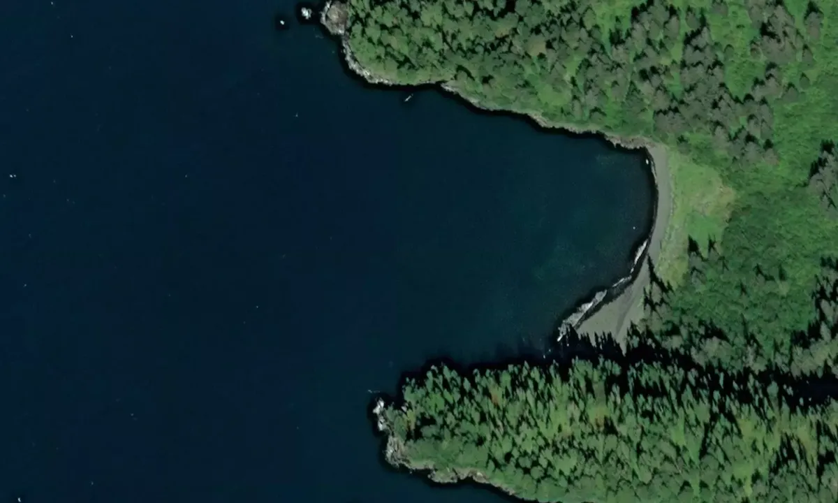 Satelite image of Ranger Cabin
