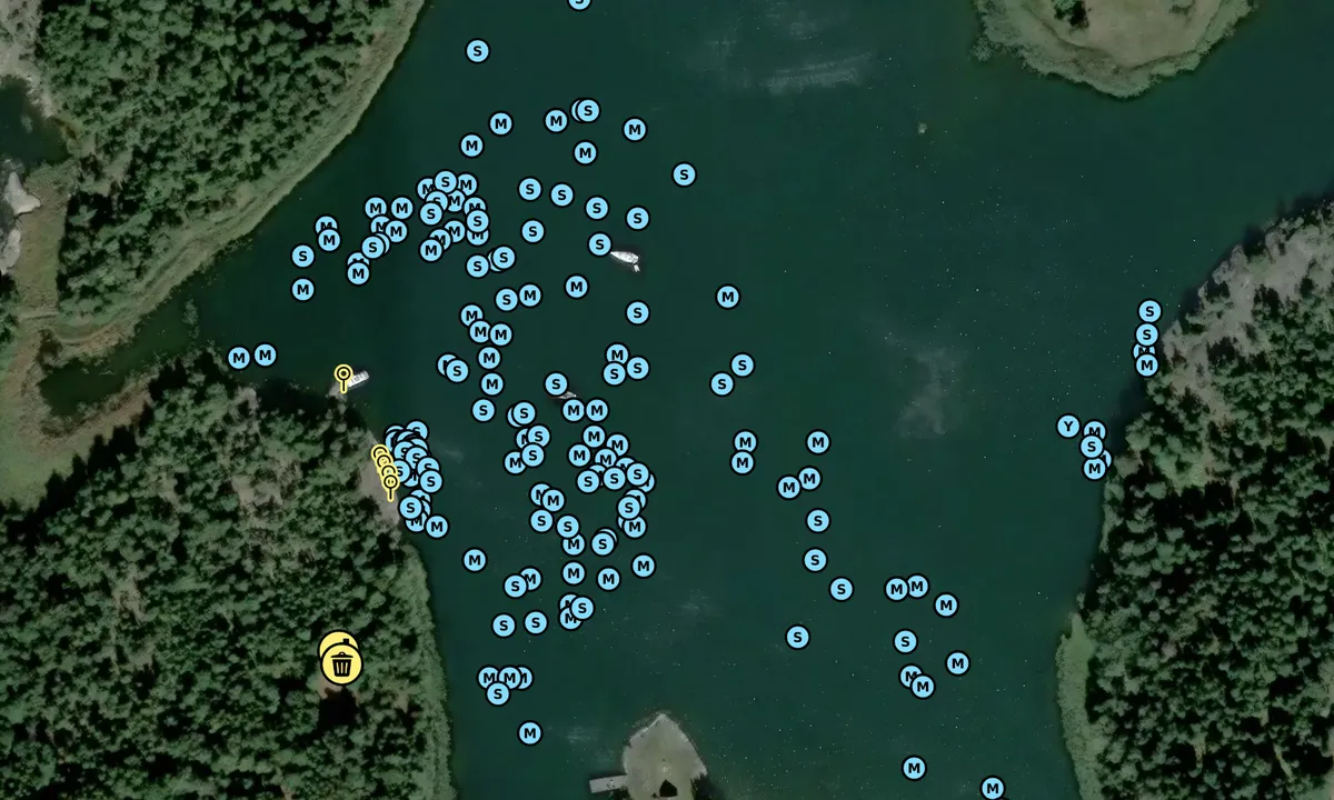 Satelite image of Rånö hamn