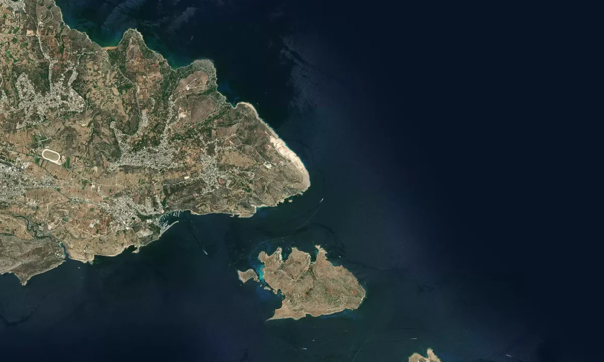 Flyfoto av Ras il-Qala Cove