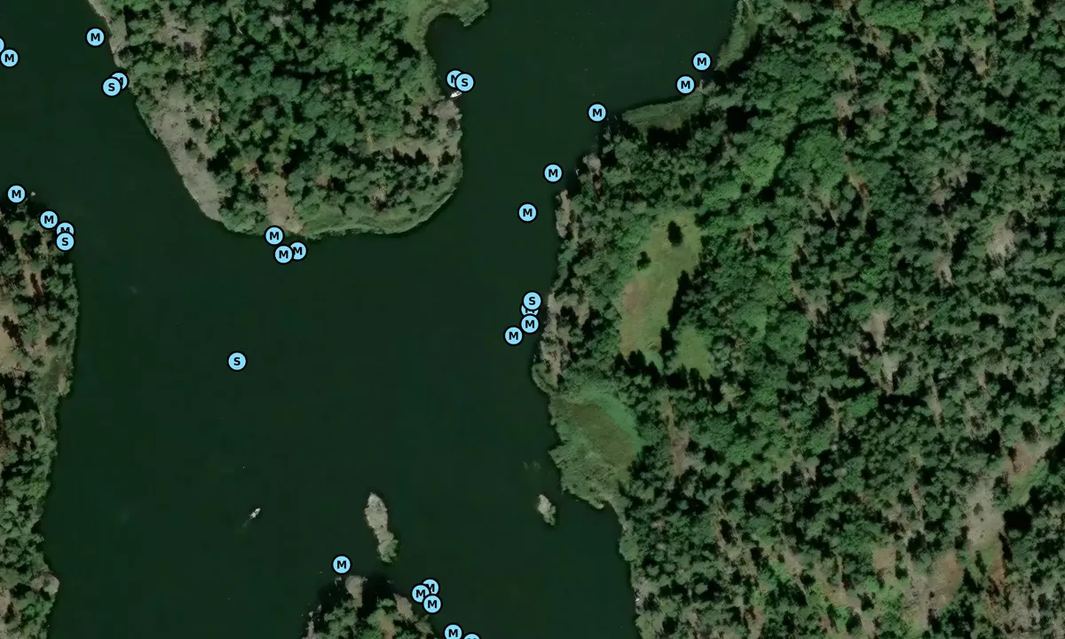 Satelite image of Rassa vikar (Dänholmen)