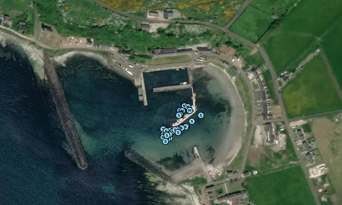 Satelite image of Rathlin Island Marina 1