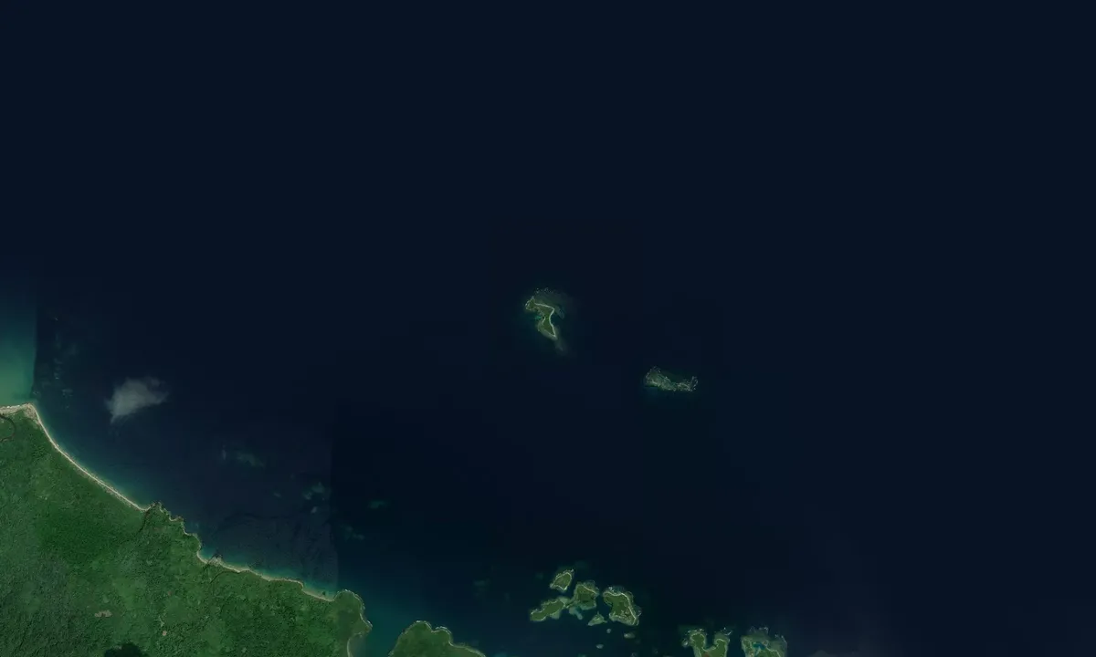 Flyfoto av Ratones Cays - Aridup
