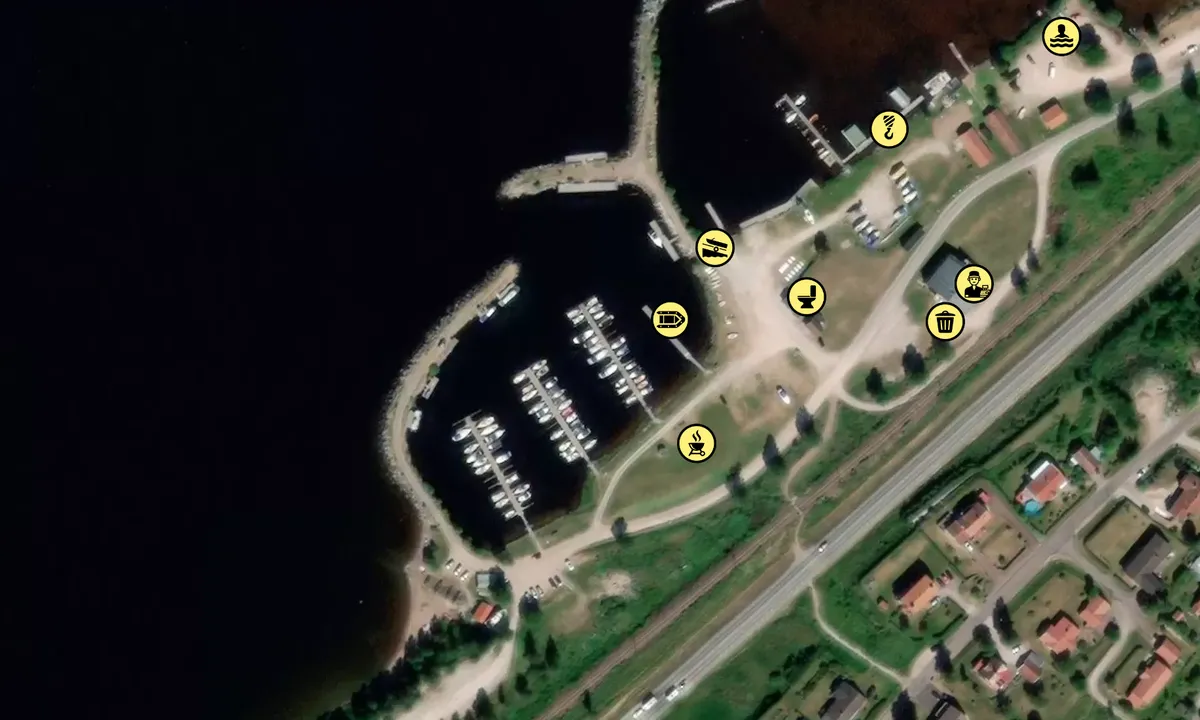 Satelite image of Rättviks Båtklubb Piraten